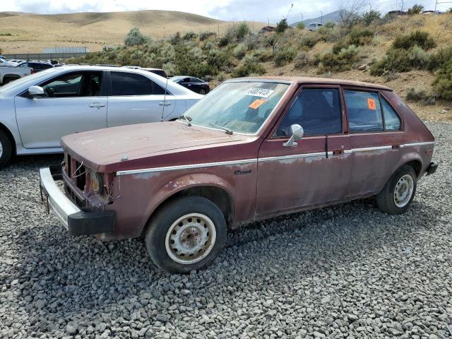 ZL44A9D257452 - 1979 DODGE OMNI RED photo 1