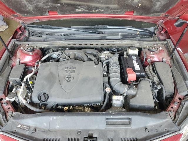 4T1BZ1HK5JU505516 - 2018 TOYOTA CAMRY XSE RED photo 12