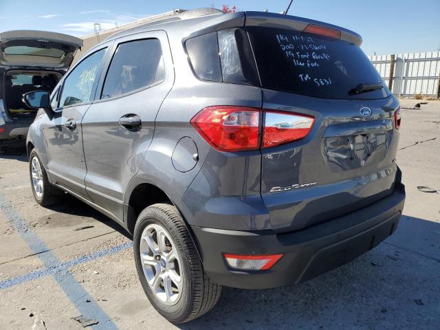MAJ6S3GL7KC257539 - 2019 FORD ECOSPORT SE Noir photo 3