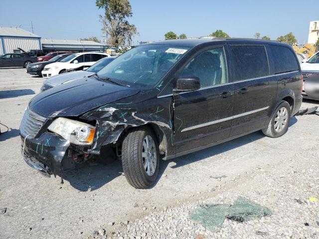 2C4RC1BG0ER446631 - 2014 CHRYSLER TOWN & COU TOURING BLACK photo 1