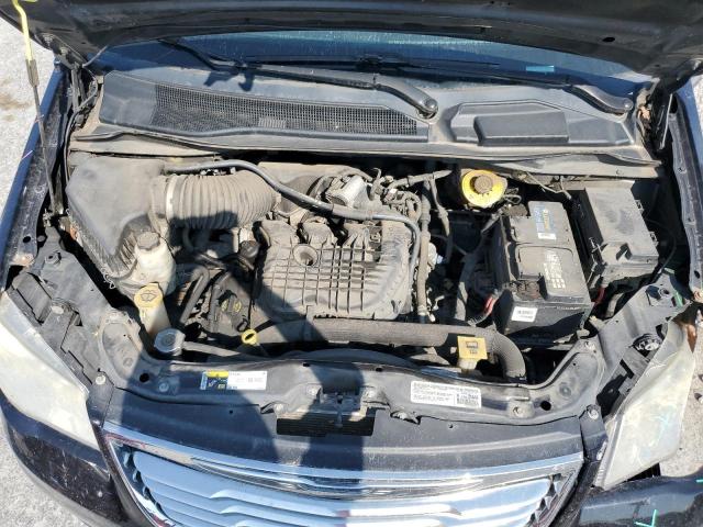 2C4RC1BG0ER446631 - 2014 CHRYSLER TOWN & COU TOURING BLACK photo 12