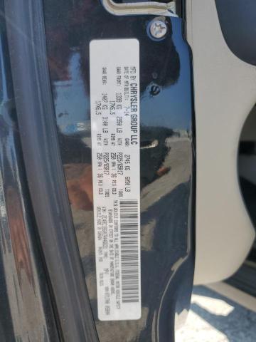 2C4RC1BG0ER446631 - 2014 CHRYSLER TOWN & COU TOURING BLACK photo 14