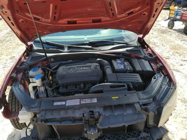 1VWDT7A38HC067074 - 2017 VOLKSWAGEN PASSAT R-LINE წითელი ფოტო 11