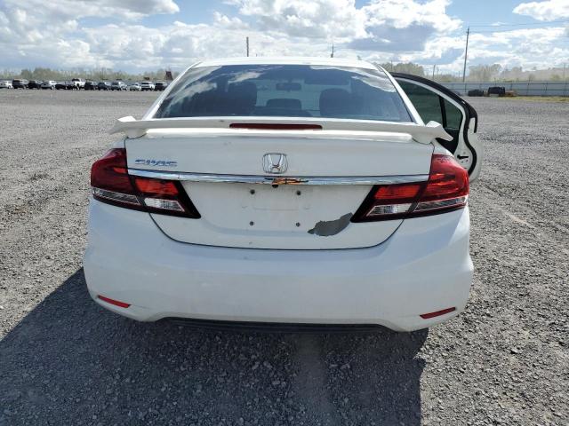 2HGFB2F54FH028750 - 2015 HONDA CIVIC LX WHITE photo 6