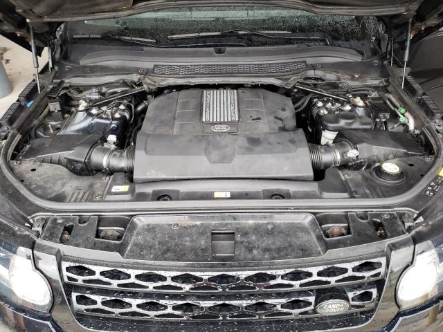 SALWV2EF0GA581050 - 2016 LAND ROVER RANGE ROVE AUTOBIOGRAPHY BLACK photo 11