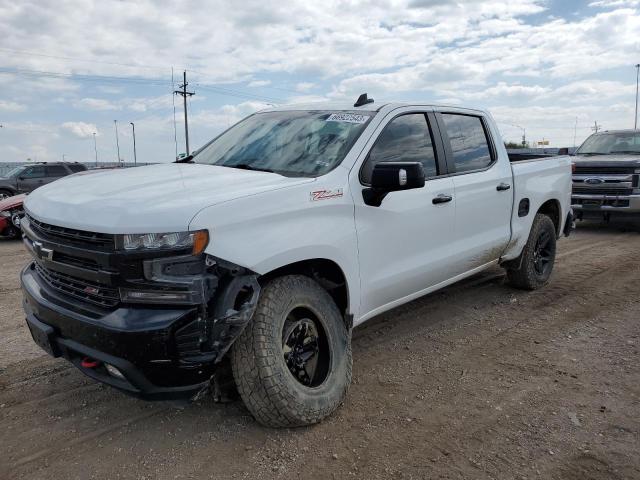 1GCPYFEDXKZ218385 - 2019 CHEVROLET SILVERADO K1500 LT TRAIL BOSS WHITE photo 1