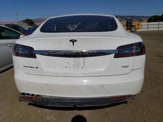 5YJSA1E2XGF122849 - 2016 TESLA MODEL S Սպիտակ լուսանկար 6