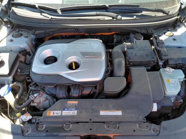 KMHE54L21GA024934 - 2016 HYUNDAI SONATA PLUG-IN HYBRID GRAY photo 11