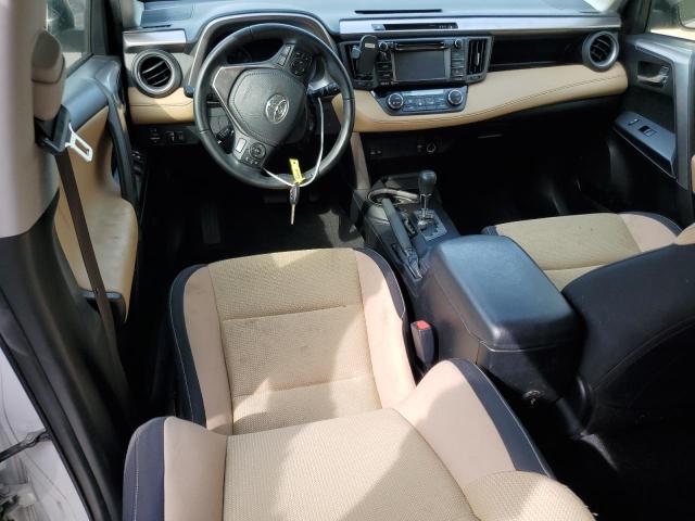 JTMWFREV0HD102825 - 2017 TOYOTA RAV4 XLE WHITE photo 8