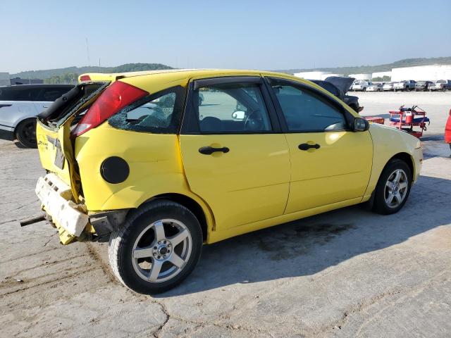 3FAFP37N85R108016 - 2005 FORD FOCUS ZX5 YELLOW photo 3