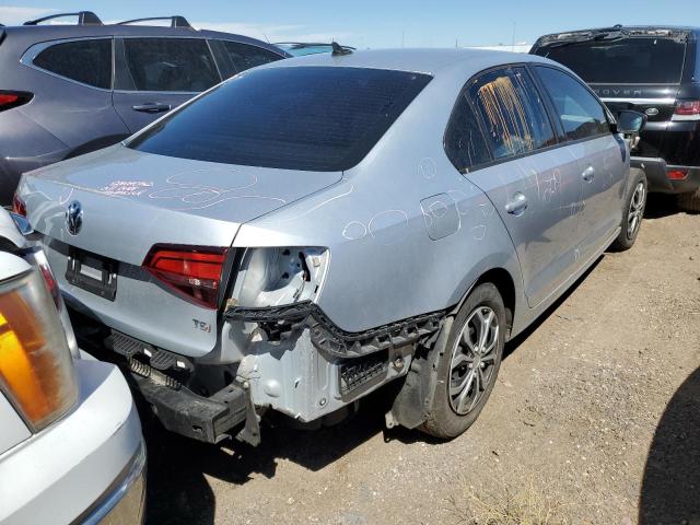 3VW267AJ2GM226827 - 2016 VOLKSWAGEN JETTA S SILVER photo 3