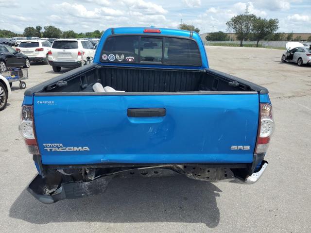 5TETX22N39Z652928 - 2009 TOYOTA TACOMA ACCESS CAB ლურჯი ფოტო 6