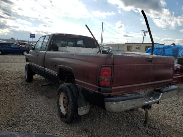 3B7KF23672M215541 - 2002 DODGE RAM 2500 MAROON photo 2