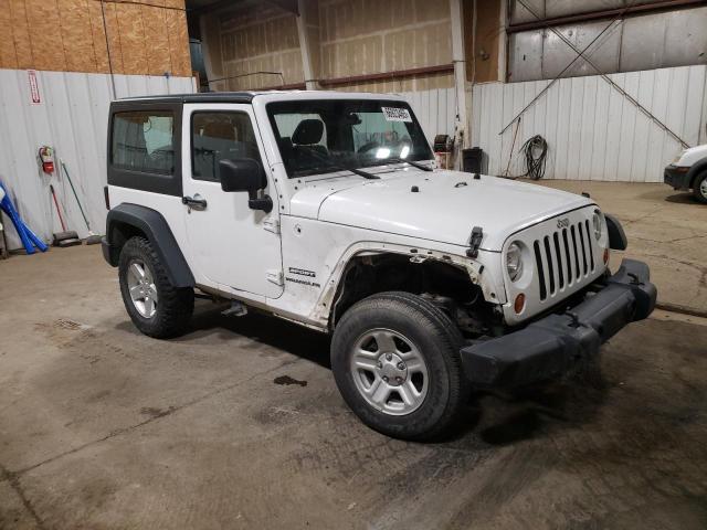 1C4AJWAG7CL256428 - 2012 JEEP WRANGLER SPORT WHITE photo 4