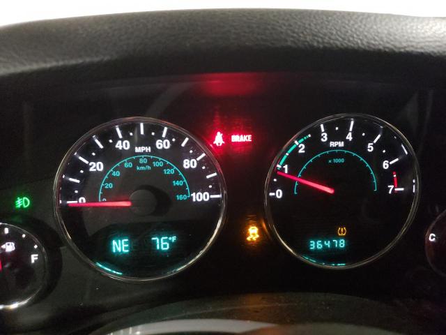 1C4AJWAG7CL256428 - 2012 JEEP WRANGLER SPORT WHITE photo 9