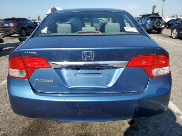 2HGFA1F39AH310466 - 2010 HONDA CIVIC VP BLUE photo 6