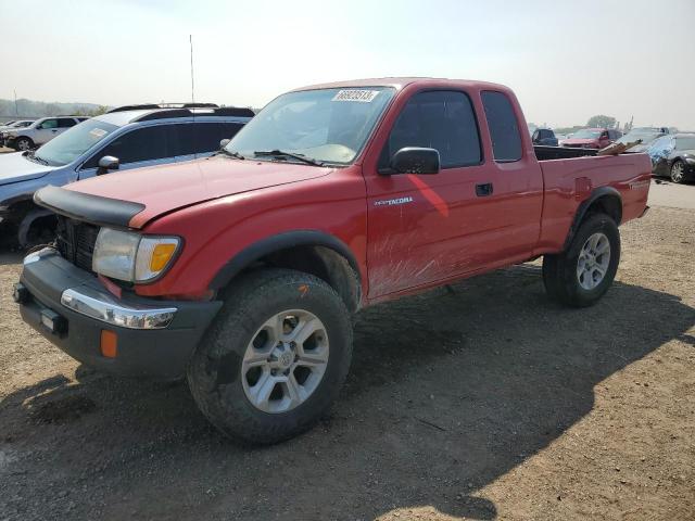 4TASM92N9XZ458616 - 1999 TOYOTA TACOMA XTRACAB PRERUNNER წითელი ფოტო 1