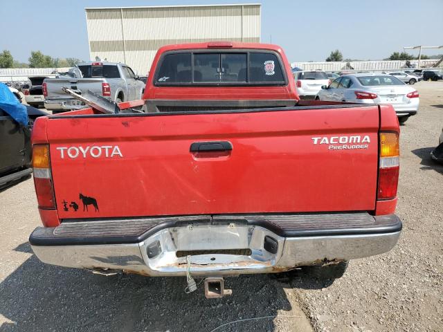 4TASM92N9XZ458616 - 1999 TOYOTA TACOMA XTRACAB PRERUNNER წითელი ფოტო 6