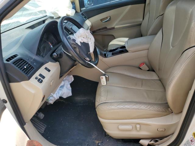 4T3BK11A39U006089 - 2009 TOYOTA VENZA WHITE photo 7