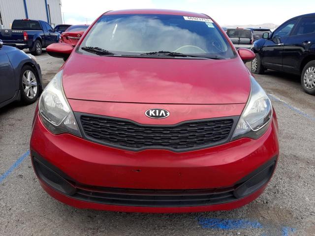 KNADM4A3XD6257477 - 2013 KIA RIO LX RED photo 5