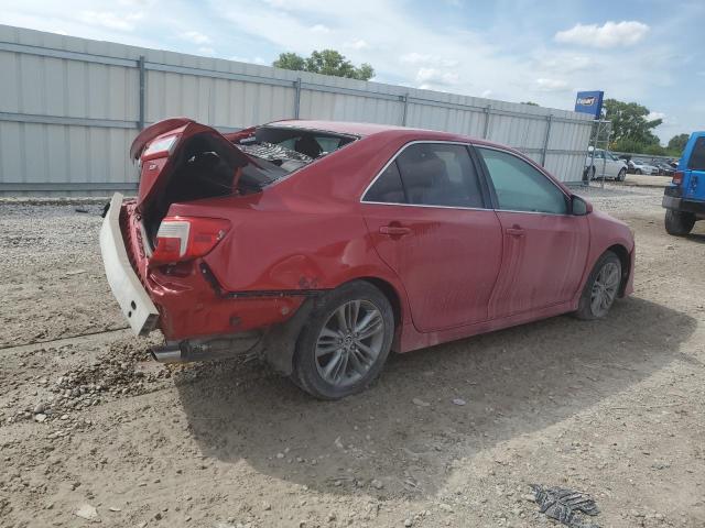 4T1BF1FK9CU634812 - 2012 TOYOTA CAMRY BASE RED photo 3