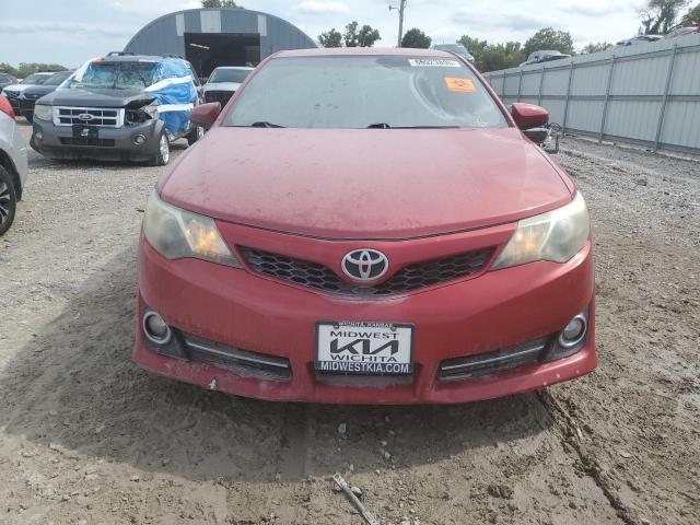 4T1BF1FK9CU634812 - 2012 TOYOTA CAMRY BASE RED photo 5
