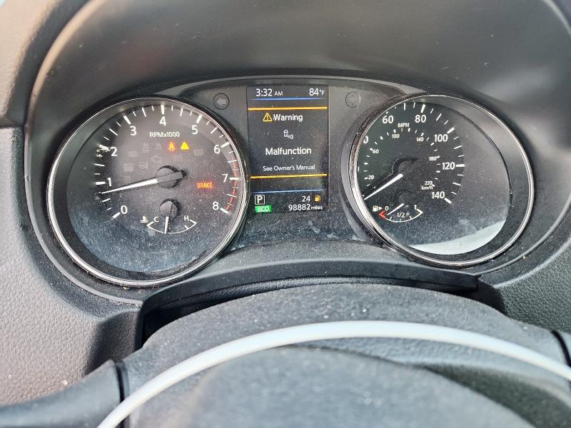 KNMAT2MT7JP522645 - 2018 NISSAN ROGUE S შავი ფოტო 9