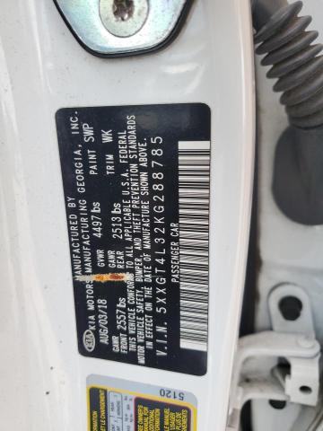 5XXGT4L32KG288785 - 2019 KIA OPTIMA LX WHITE photo 23