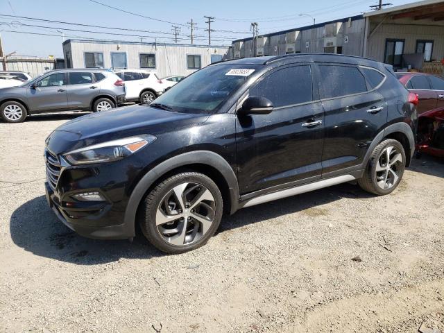 KM8J33A25JU743143 - 2018 HYUNDAI TUCSON VALUE BLACK photo 1