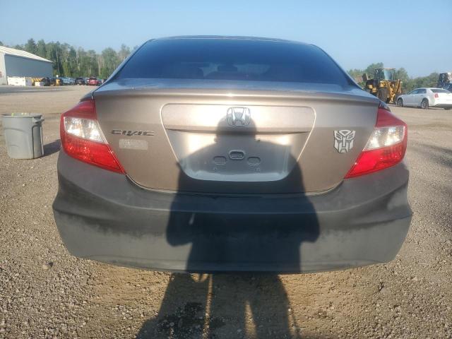 2HGFB2F51CH014977 - 2012 HONDA CIVIC LX 棕色 照片 6