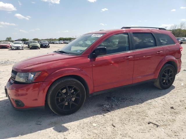 3C4PDCBG0GT208021 - 2016 DODGE JOURNEY SXT RED photo 1