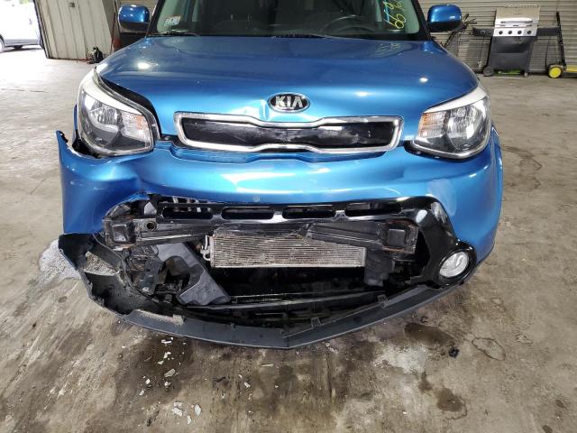 KNDJP3A58G7394814 - 2016 KIA SOUL + BLUE photo 9