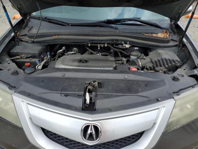 2HNYD2H64BH530508 - 2011 ACURA MDX TECHNOLOGY 灰色 照片 12