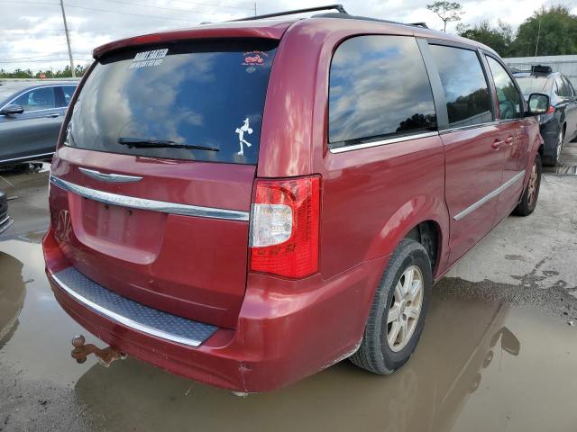 2C4RC1BG7DR657307 - 2013 CHRYSLER TOWN & COU TOURING წითელი ფოტო 4