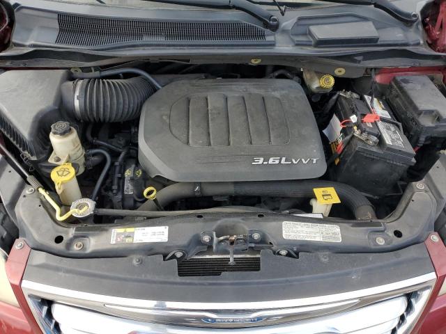 2C4RC1BG7DR657307 - 2013 CHRYSLER TOWN & COU TOURING წითელი ფოტო 7