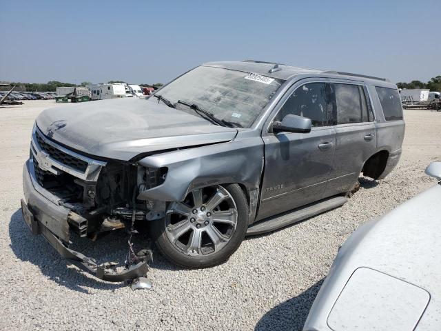 1GNSKBKC4JR136576 - 2018 CHEVROLET TAHOE K1500 LT GRAY photo 1