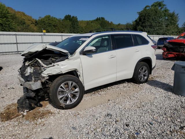 5TDJKRFH9FS127223 - 2015 TOYOTA HIGHLANDER XLE Ağ foto 1