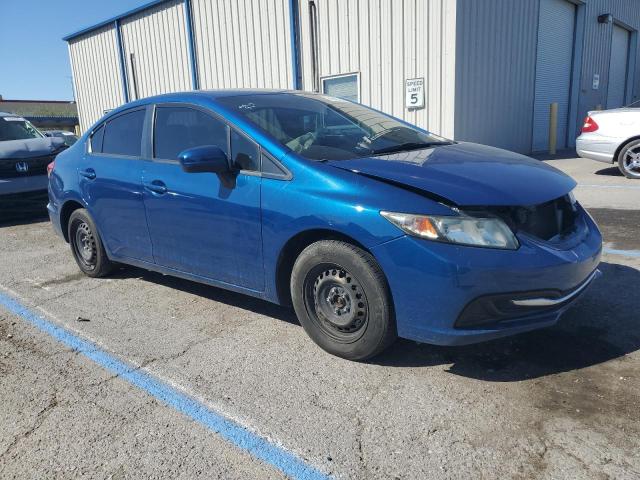 19XFB2F53EE066673 - 2014 HONDA CIVIC LX BLUE photo 4