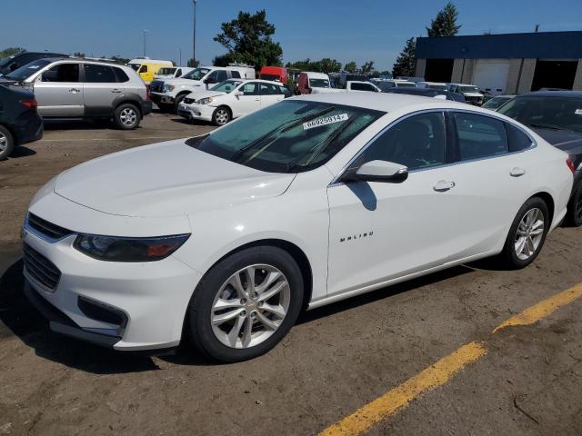 1G1ZE5ST4GF351992 - 2016 CHEVROLET MALIBU LT WHITE photo 1