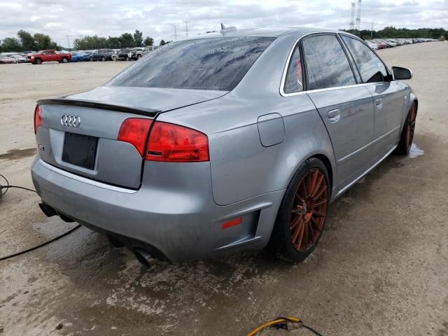 WUAGL78E16A700016 - 2006 AUDI S4 QUATTRO GRAY photo 3