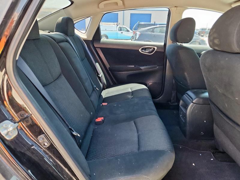 3N1AB7AP6FY218724 - 2015 NISSAN SENTRA S BLACK photo 10