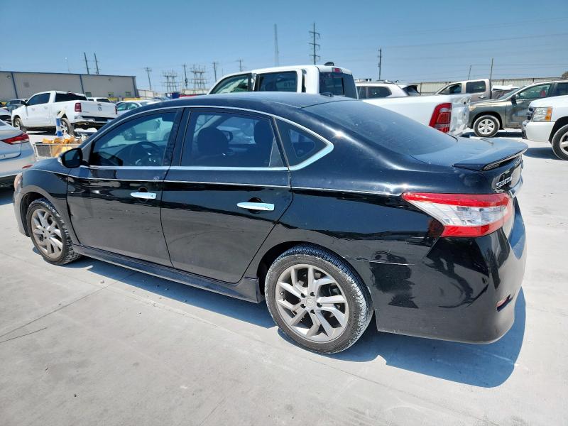 3N1AB7AP6FY218724 - 2015 NISSAN SENTRA S BLACK photo 2