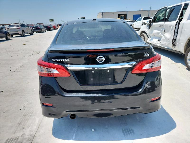 3N1AB7AP6FY218724 - 2015 NISSAN SENTRA S BLACK photo 6