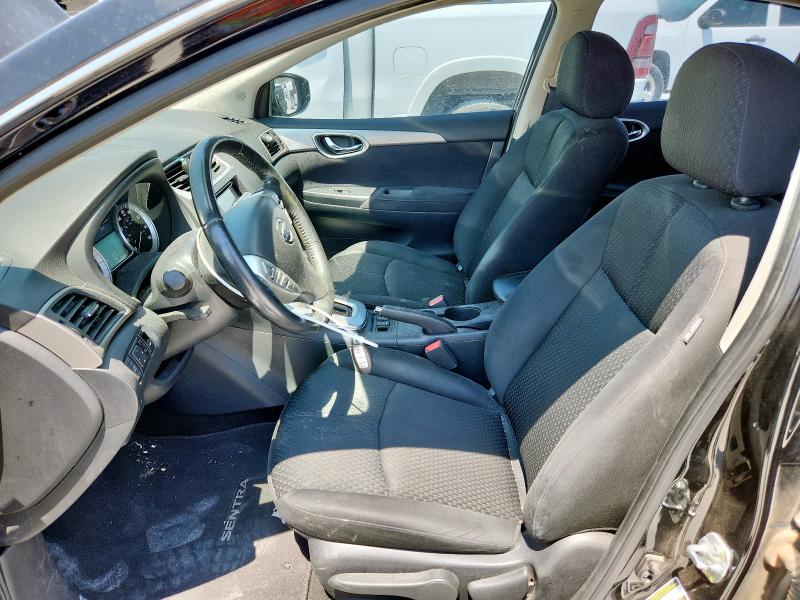 3N1AB7AP6FY218724 - 2015 NISSAN SENTRA S BLACK photo 7