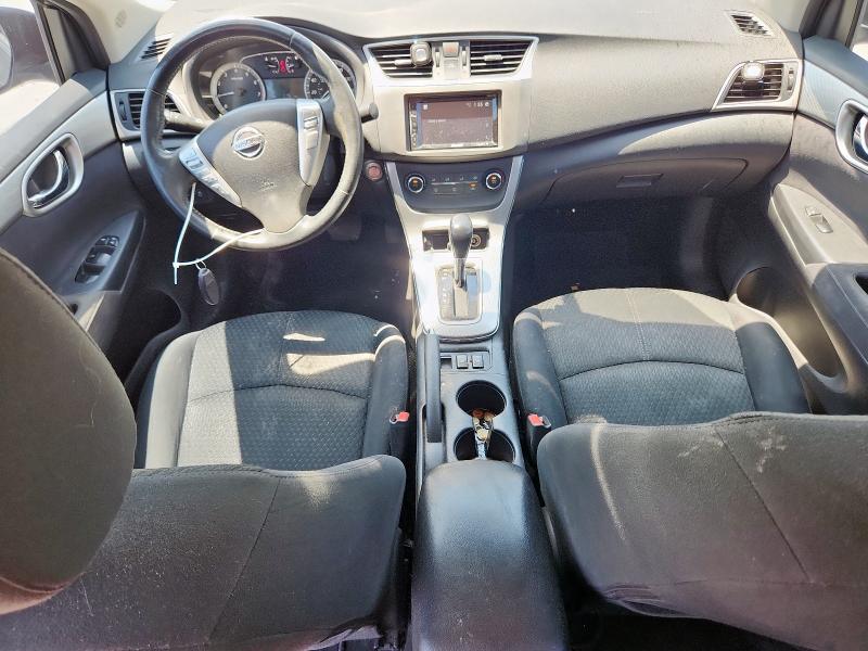 3N1AB7AP6FY218724 - 2015 NISSAN SENTRA S BLACK photo 8