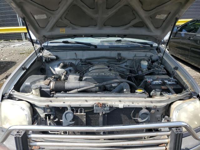 5TBBT44141S216175 - 2001 TOYOTA TUNDRA ACCESS CAB ვერცხლისფერი ფოტო 11