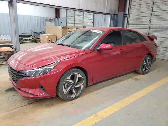 KMHLS4AG0PU441197 - 2023 HYUNDAI ELANTRA SEL RED photo 1