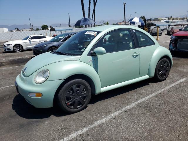 3VWBK21CX2M410907 - 2002 VOLKSWAGEN NEW BEETLE GL 绿色 照片 1