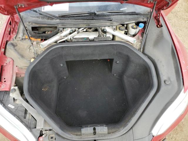 5YJSA1DP7DFP20910 - 2013 TESLA MODEL S Կարմիր լուսանկար 11