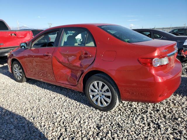 5YFBU4EE4CP062164 - 2012 TOYOTA COROLLA BASE წითელი ფოტო 2
